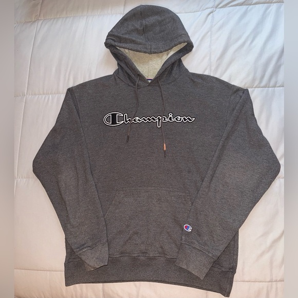 Champion Other - Champion Dark Gray Men's Hoodie Size Large